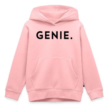 Genie - Kinder Premium Organic Hoodie - Rosa - Vorne - AI Model Kid Female (0cm)