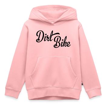 dirt bike - Kinder Premium Organic Hoodie - Rosa - Vorne - AI Model Kid Female (0cm)