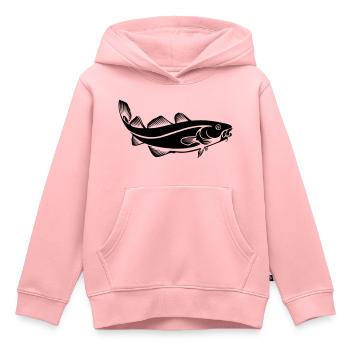 Dorsch - Kinder Premium Organic Hoodie - Rosa - Vorne - AI Model Kid Female (0cm)