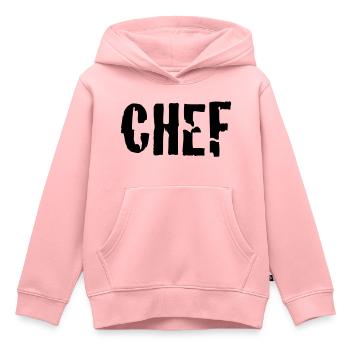 chef - Kinder Premium Organic Hoodie - Rosa - Vorne - AI Model Kid Female (0cm)