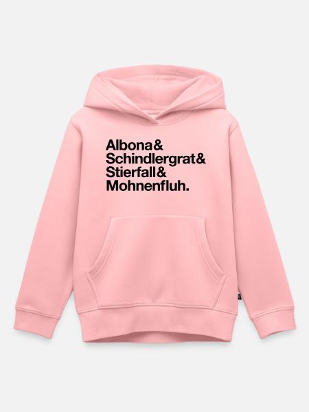 Freeride Arlberg - Kids Premium Organic Hoodie - rose