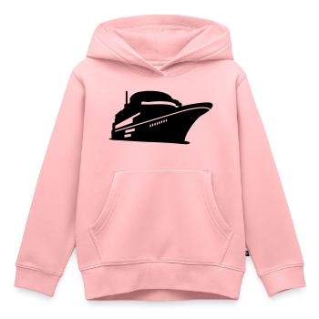 Boot - Kinder Premium Organic Hoodie - Rosa - Vorne - AI Model Kid Female (0cm)