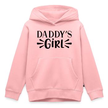 Daddy´s Girl - Kinder Premium Organic Hoodie - Rosa - Vorne - AI Model Kid Female (0cm)