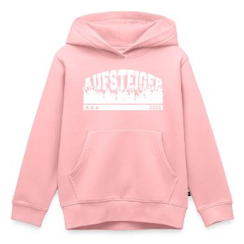 Aufsteiger 2025 Aufstieg Fußball Handball - Kinder Premium Organic Hoodie - Rosa - Vorne - AI Model Kid Female (0cm)