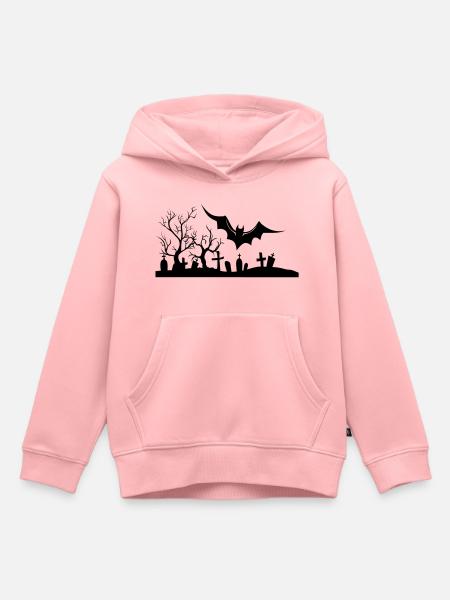 Halloween - Kinder Premium Organic Hoodie - Rosa