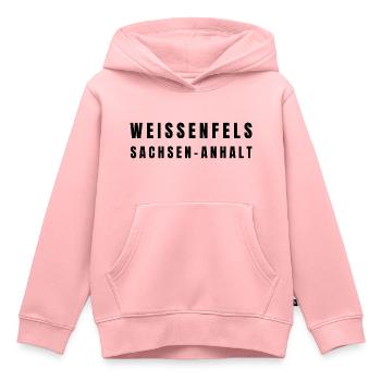 Weißenfels Sachsen-Anhalt - Kinder Premium Organic Hoodie - Rosa - Vorne - AI Model Kid Female (0cm)