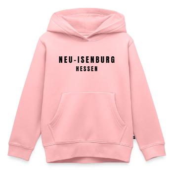 Neu-Isenburg Hessen - Kinder Premium Organic Hoodie - Rosa - Vorne - AI Model Kid Female (0cm)