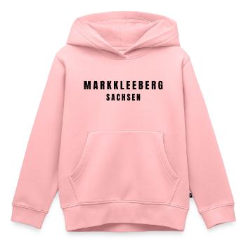 Markkleeberg, Saxe - Sweat Premium à capuche enfant bio - rose - Devant - AI Model Kid Female (0cm)