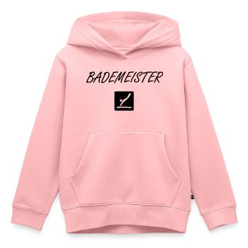 Bademeister - Kinder Premium Organic Hoodie - Rosa - Vorne - AI Model Kid Female (0cm)