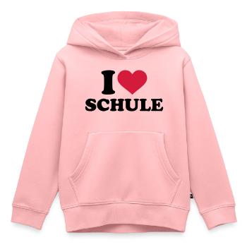 Schule - Kinder Premium Organic Hoodie - Rosa - Vorne - AI Model Kid Female (0cm)