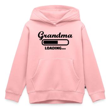 Grandma - Kids Premium Organic Hoodie - rose - Front - AI Model Kid Female (0cm)