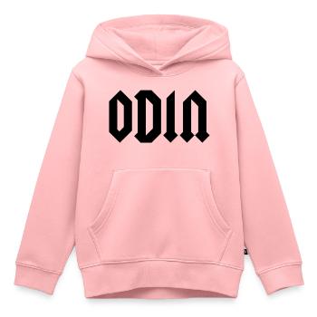 Odin - Sweat Premium à capuche enfant bio - rose - Devant - AI Model Kid Female (0cm)