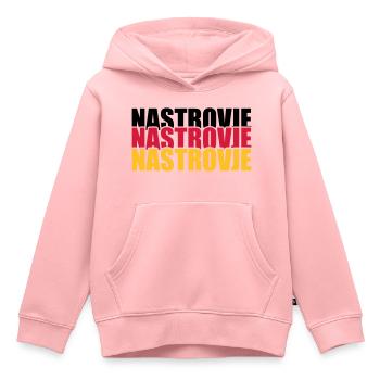 Nastrovje Allemagne Allemagne Fan Shirt - Sweat Premium à capuche enfant bio - rose - Devant - AI Model Kid Female (0cm)