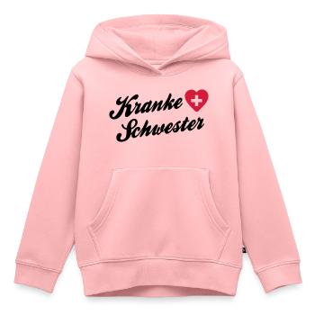kranke schwester - Krankenschwester - Karnevall - Kinder Premium Organic Hoodie - Rosa - Vorne - AI Model Kid Female (0cm)