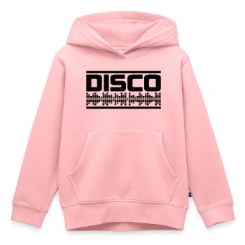Disco - Kinder Premium Organic Hoodie - Rosa - Vorne - AI Model Kid Female (0cm)