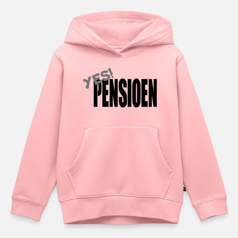 pension - Sweat Premium à capuche enfant bio - rose