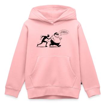 Lose weight - Kids Premium Organic Hoodie - rose - Front - AI Model Kid Female (0cm)