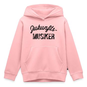 Zukunftsmusiker - Kinder Premium Organic Hoodie - Rosa - Vorne - AI Model Kid Female (0cm)