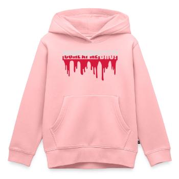 Viens à moi bro - Sweat Premium à capuche enfant bio - rose - Devant - AI Model Kid Female (0cm)