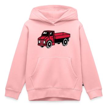Voiture jouets camion camion camion camion véhicul - Sweat Premium à capuche enfant bio - rose - Devant - AI Model Kid Female (0cm)