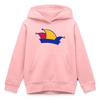 Karneval - Kinder Premium Organic Hoodie - Rosa - Vorne - AI Model Kid Female (0cm)