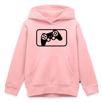 Controller Sport - Kids Premium Organic Hoodie - rose - Front - AI Model Kid Female (0cm)