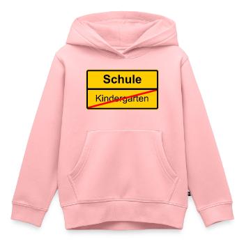 Kindergarten Schule - Kinder Premium Organic Hoodie - Rosa - Vorne - AI Model Kid Female (0cm)