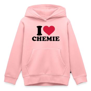Chemie - Kinder Premium Organic Hoodie - Rosa - Vorne - AI Model Kid Female (0cm)