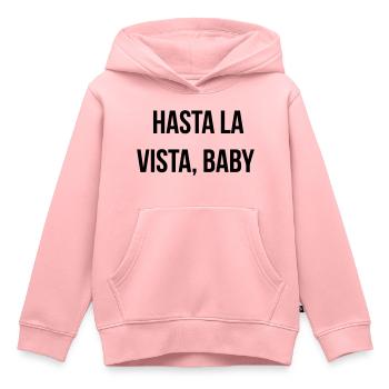 Cinema / Film / Zitat / TV-Serie - Kinder Premium Organic Hoodie - Rosa - Vorne - AI Model Kid Female (0cm)