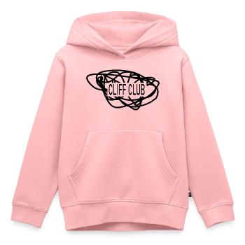 climbing - Kinder Premium Organic Hoodie - Rosa - Vorne - AI Model Kid Female (0cm)