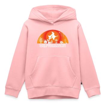 Walpurgisnacht I Hexentanz im Harz I Brocken - Kinder Premium Organic Hoodie - Rosa - Vorne - AI Model Kid Female (0cm)