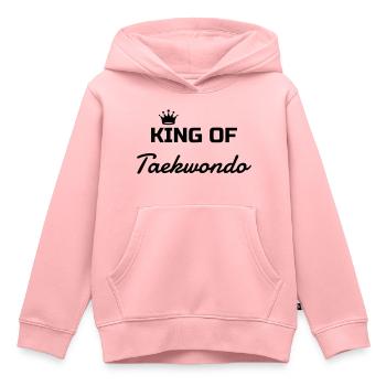 Taekwondo Taekwondoin Tae-Kwon-Do Tae Kwon Do - Kinder Premium Organic Hoodie - Rosa - Vorne - AI Model Kid Female (0cm)