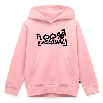 Cartoon Comic 100 % Original - Kinder Premium Organic Hoodie - Rosa - Vorne - AI Model Kid Female (0cm)