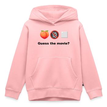 Peach ohne 18+ Quadrat Rate den Film oder den Film - Kinder Premium Organic Hoodie - Rosa - Vorne - AI Model Kid Female (0cm)