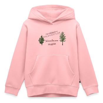 Waldviertler 2 - Kinder Premium Organic Hoodie - Rosa - Vorne - AI Model Kid Female (0cm)
