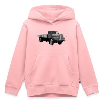 H6 Lkw IFA Werdau DDR Oldtimer Ostalgie - Kinder Premium Organic Hoodie - Rosa - Vorne - AI Model Kid Female (0cm)