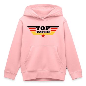 Vater und Sohn - Kinder Premium Organic Hoodie - Rosa - Vorne - AI Model Kid Female (0cm)