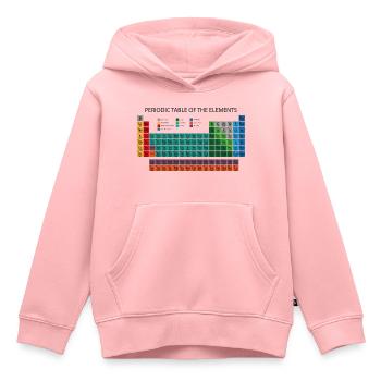 Periodensystem - Kinder Premium Organic Hoodie - Rosa - Vorne - AI Model Kid Female (0cm)