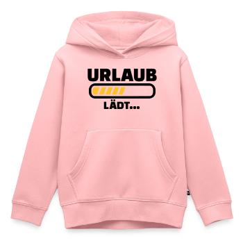 Urlaub - Kinder Premium Organic Hoodie - Rosa - Vorne - AI Model Kid Female (0cm)