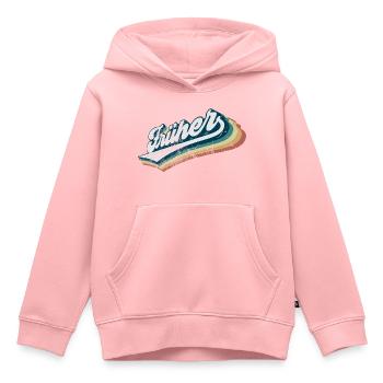 Früher war alles flippiger (Von-früher-Edition) - Kinder Premium Organic Hoodie - Rosa - Vorne - AI Model Kid Female (0cm)
