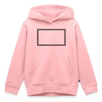 cadre pour image_1_2 - Sweat Premium à capuche enfant bio - rose - Devant - AI Model Kid Female (0cm)