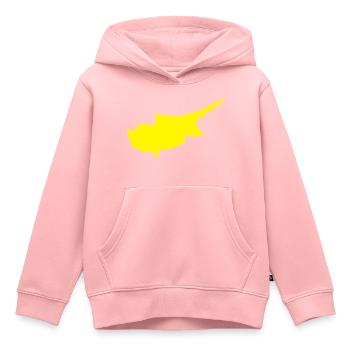 zypern - Kinder Premium Organic Hoodie - Rosa - Vorne - AI Model Kid Female (0cm)
