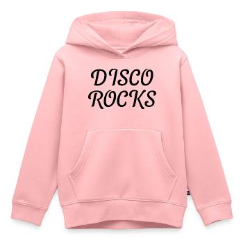 Dancing Dance Music - Kinder Premium Organic Hoodie - Rosa - Vorne - AI Model Kid Female (0cm)