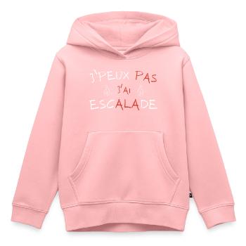 I can't I have Escalade - Kids Premium Organic Hoodie - rose - Front - AI Model Kid Female (0cm)