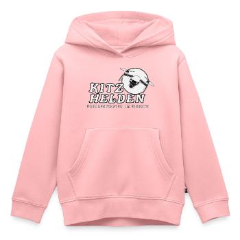 Pilot im Einsatz - Kinder Premium Organic Hoodie - Rosa - Vorne - AI Model Kid Female (0cm)