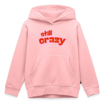 still crazy - Kinder Premium Organic Hoodie - Rosa - Vorne - AI Model Kid Female (0cm)