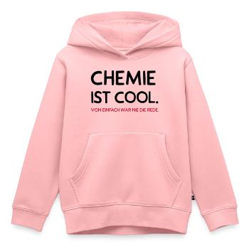 Chemie ist cool - Kinder Premium Organic Hoodie - Rosa - Vorne - AI Model Kid Female (0cm)