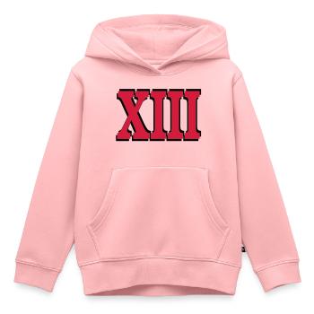 13 . Geburtstag - Kinder Premium Organic Hoodie - Rosa - Vorne - AI Model Kid Female (0cm)