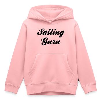 sailing guru - Kinder Premium Organic Hoodie - Rosa - Vorne - AI Model Kid Female (0cm)