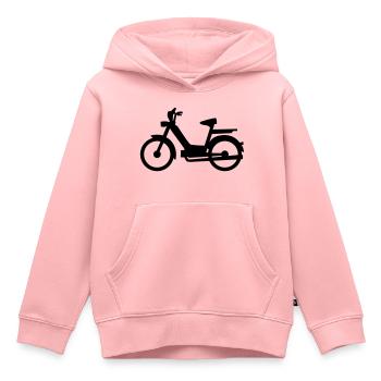 Mofa - Kinder Premium Organic Hoodie - Rosa - Vorne - AI Model Kid Female (0cm)